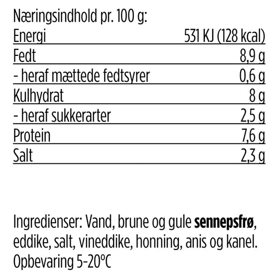Gourmet sennep perfekt til gavekurv
