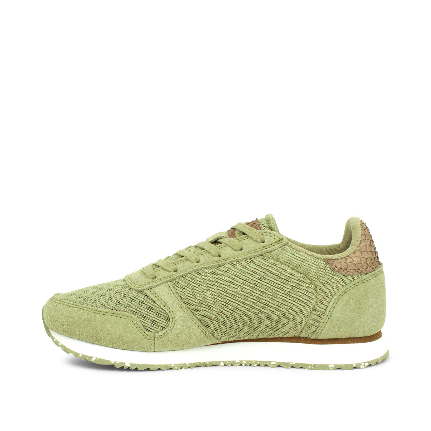 Woden - Ydun Suede Mesh II - Dusty Olive