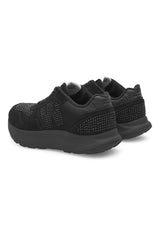 WODEN Mathilde Crystal WL639 – sort sneaker med krystal-detaljer