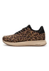 WODEN Nicoline Leo WL657 – ruskindssneaker med leopardprint