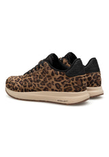 WODEN Nicoline Leo WL657 – ruskindssneaker med leopardprint