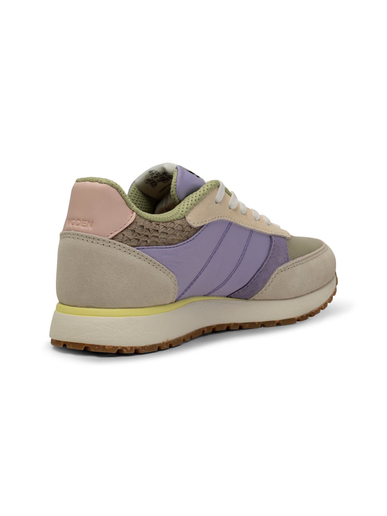 Komfortable damesneakers med korksål