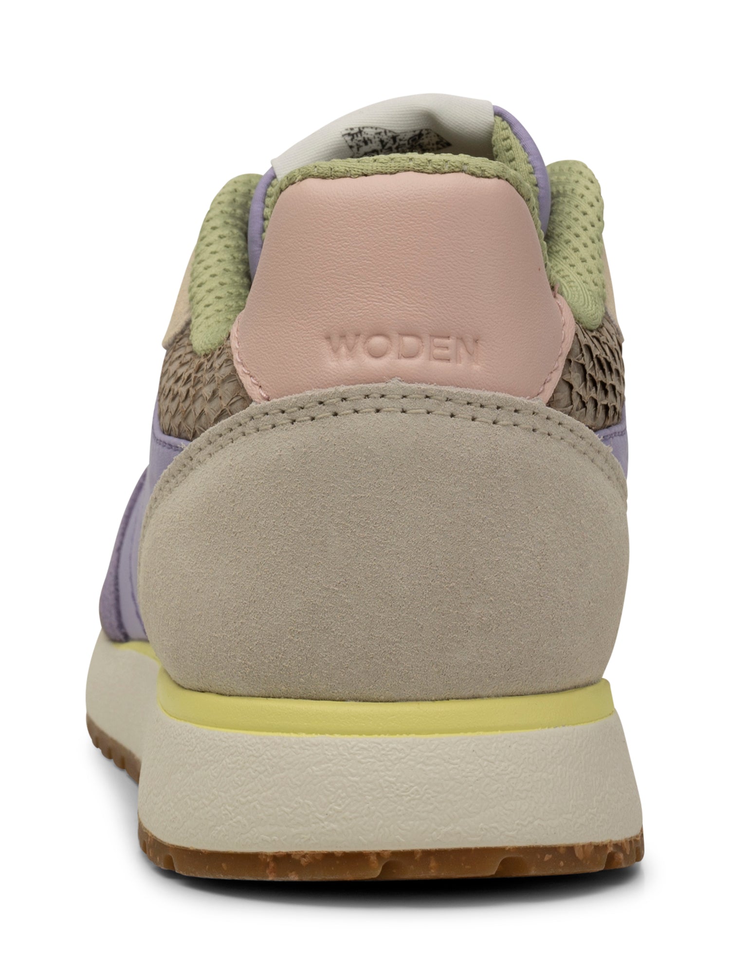 Komfortable damesneakers med korksål