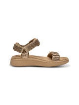 Woden - Line glitter sandal - Flere Farver