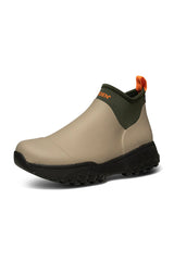 WODEN Irene Waterproof WL965 i Light Green – vandtæt vulkaniseret gummistøvle med Natural Soft