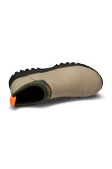 WODEN Irene Waterproof WL965 i Light Green – vandtæt vulkaniseret gummistøvle med Natural Soft