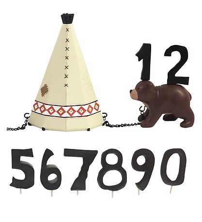 Kids by Friis fødselsdagstog indianer – håndlavet fødselsdagstog