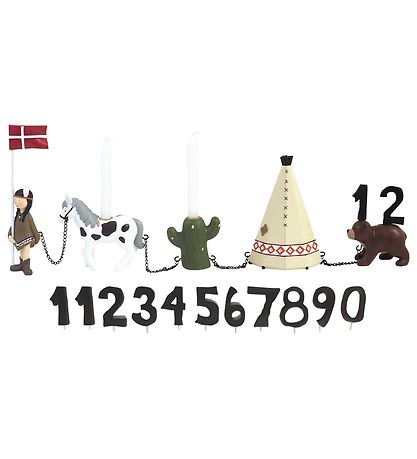 Kids by Friis fødselsdagstog indianer – håndlavet fødselsdagstog