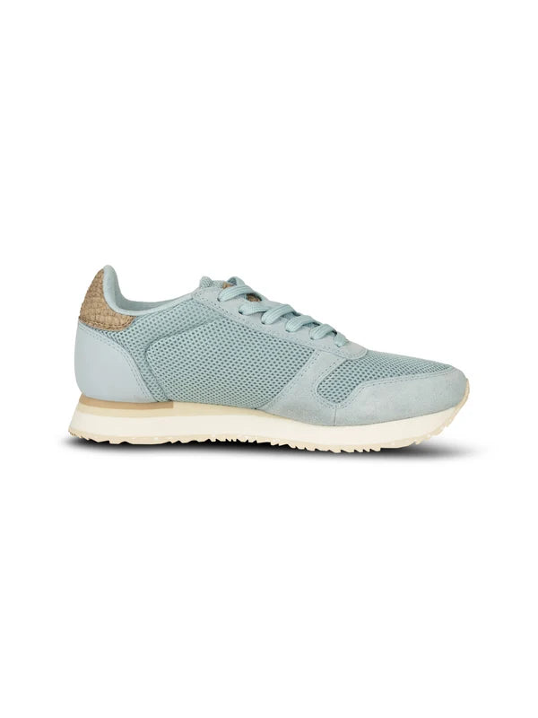 Ice Blue sneakers til dame med korksål fra WODEN