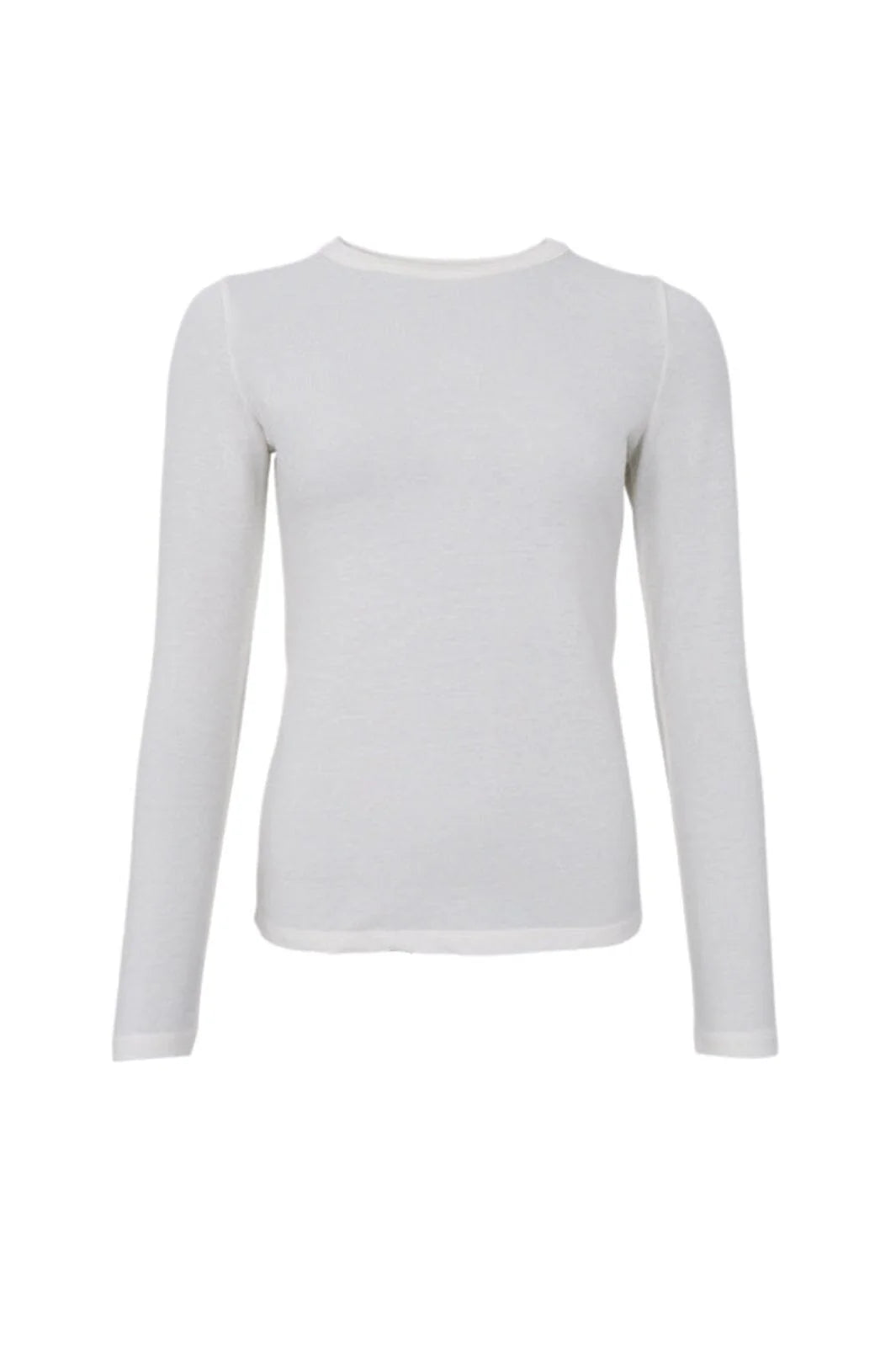 Black Colour Faye lurex bluse off white tætsiddende glimmer bluse dame