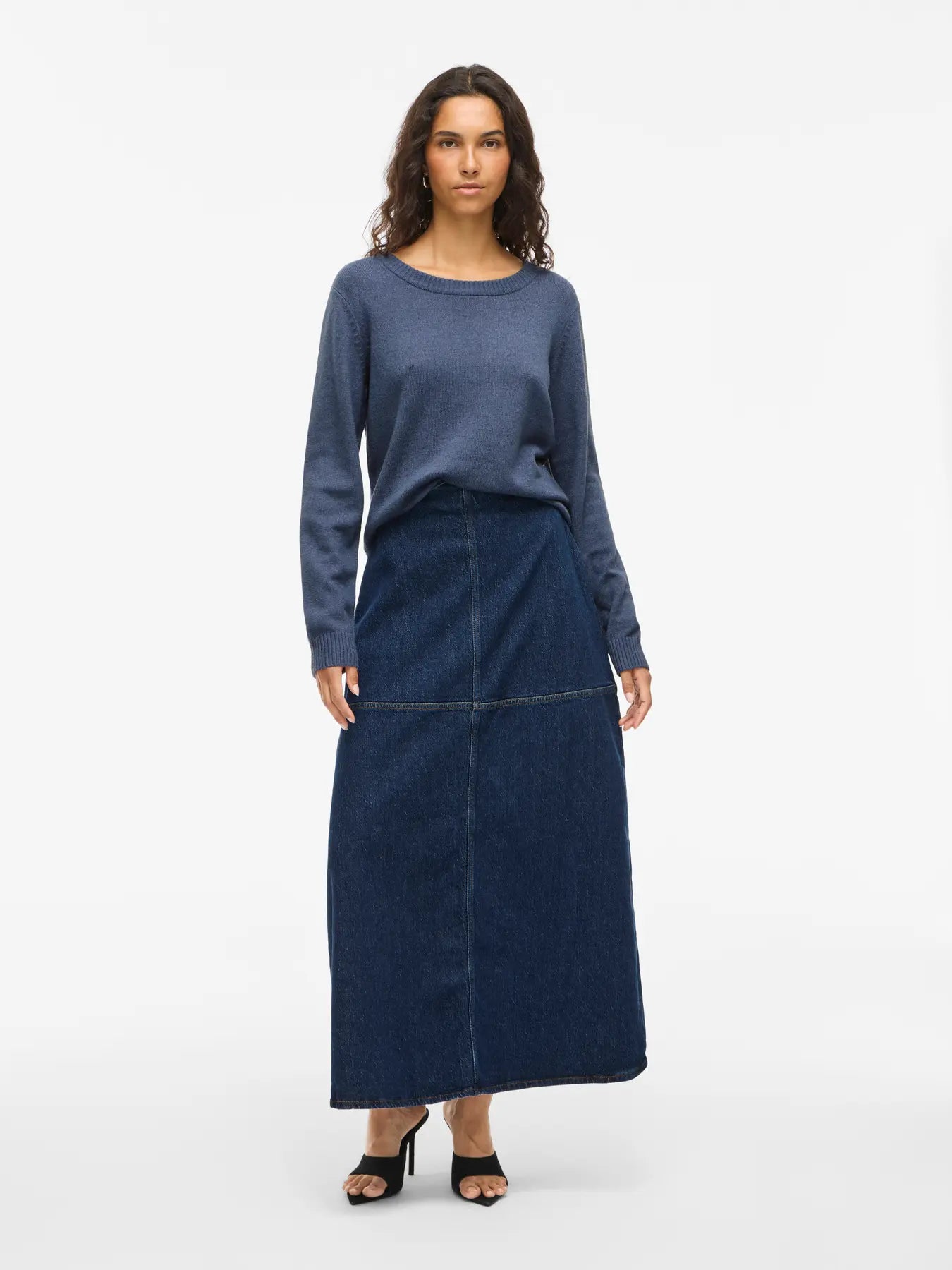 Regular fit langærmet strik – VILA VIRIL 14054177