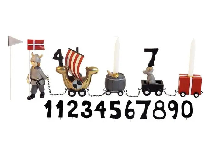 Kids by Friis fødselsdagstog viking – håndlavet vikinge fødselsdagstog
