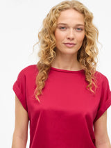 Moderne bluse med glans og personlighed