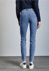 Street One York HW 378424 i Light Blue – slim fit, high waist, L30
