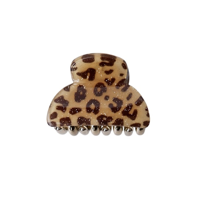Kaz Small Hair Claw 6024 Creme Leo fra Black Colour