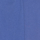 Mansted Ninu halstørklæde i Dark Blue – merino/bomuld med udvendig midtersøm, ca. 172 × 37 cm