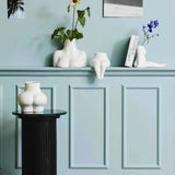 Nordal Avaji vase hvid kunstnerisk design vase