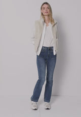Street One Bootcut HW Jeans 379750 i Medium Blue, høj talje og bootcut