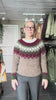 Balustrik Unika Sweater med Bådudskæring – Sand/Grøn/Bordeaux/Hvid