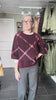 Street One Fluffy Jacquard Sweater 303960 – Rustic Rouge