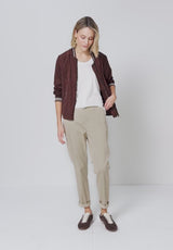 Street One chino bukser cobble stone