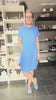 Tamar Dress – Hørkjole med Lommer – Royal Blue – GR Nature