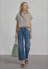beige sommerbluse fra street one i 100  hør