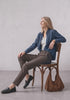 Anouk Chino Black Coffee damebukser fra Street One