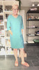 Safa Dress – Figursyet Hørkjole – Emerald Green – GR Nature