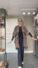 Diva Tunika Onesize – sort/rosa – 100% Genanvendt Silke – Cofur Denmark