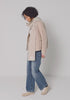 Street One 379778 wide leg high waist jeans i medium blue med påsyede lommer og spænde-detalje