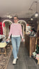 Basic sweater med stribemønster fra Street One