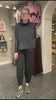Torino Barrel Pant 41205 Black fra Black Colour til dame