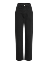 VILA VIKELLY JAF straight jeans i sort denim