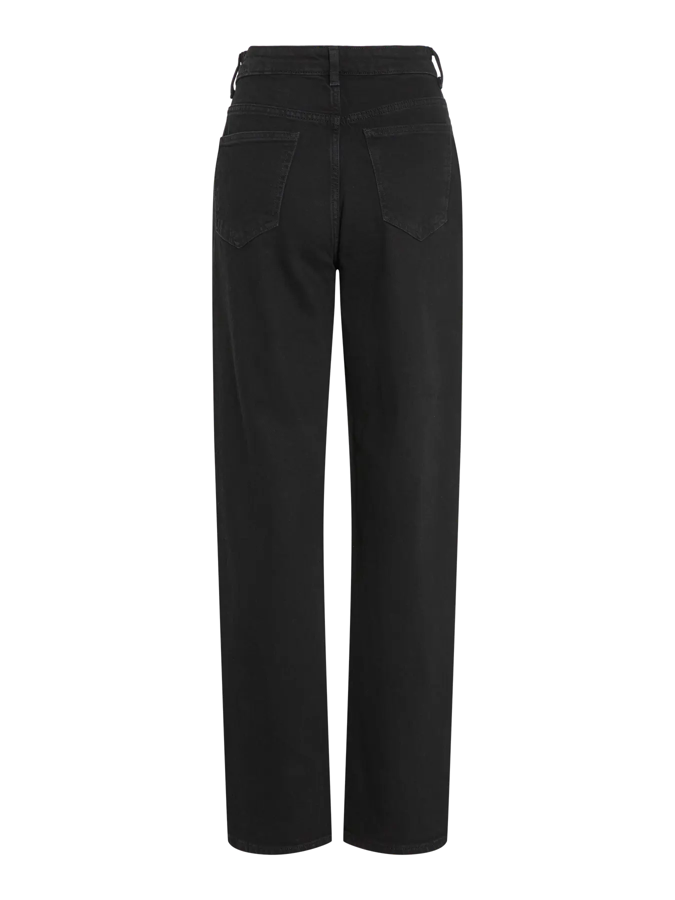 VILA VIKELLY JAF straight jeans i sort denim