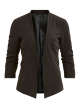 VILA VIHER NEW 3/4 Blazer 14039434 i sort – regular fit, 3/4-ærmer, foret