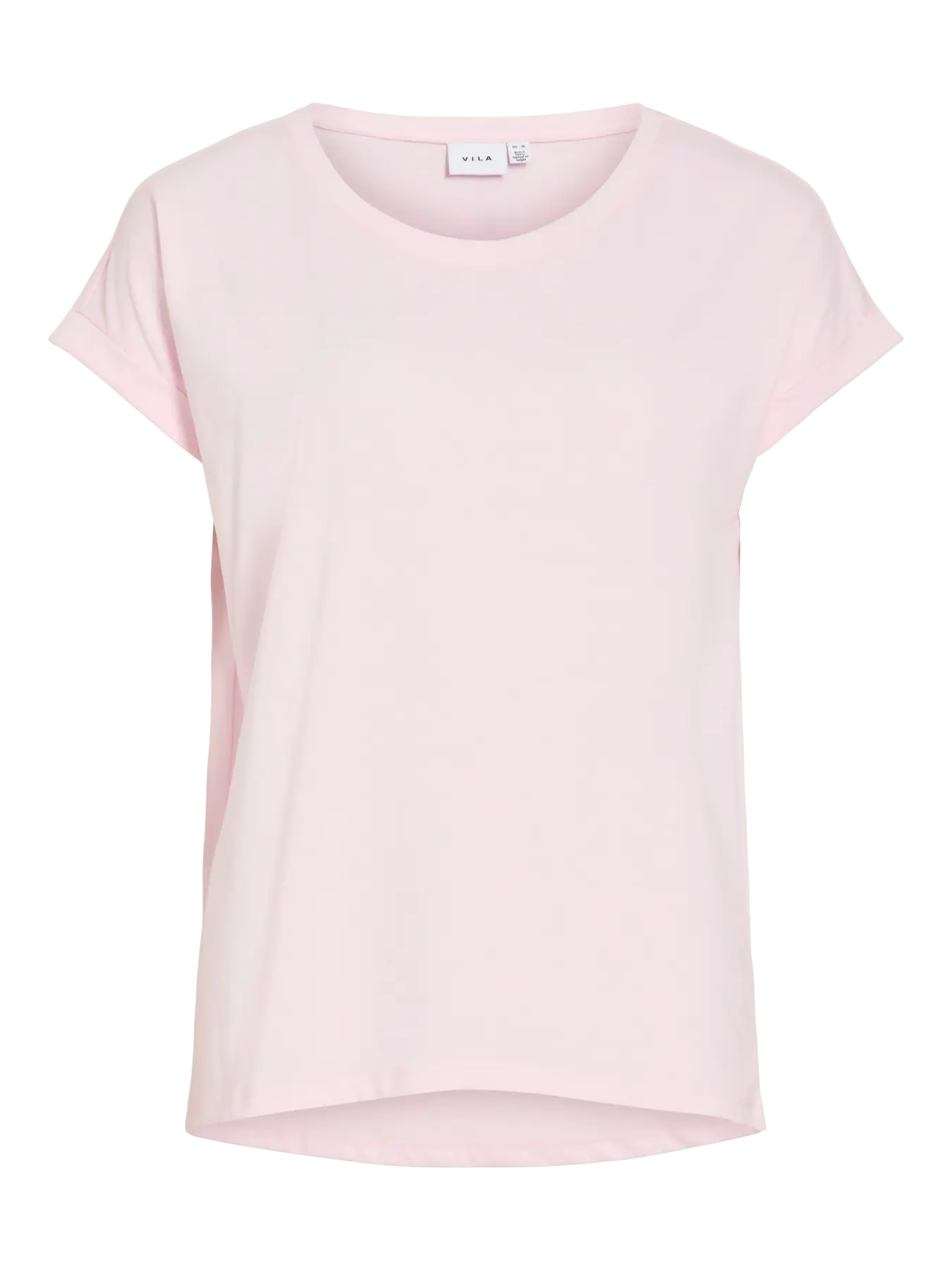 VILA VIDREAMERS T-shirt i cherry blossom med rund hals