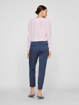 VIVARONE slim fit bukser – høj talje, Vintage Indigo