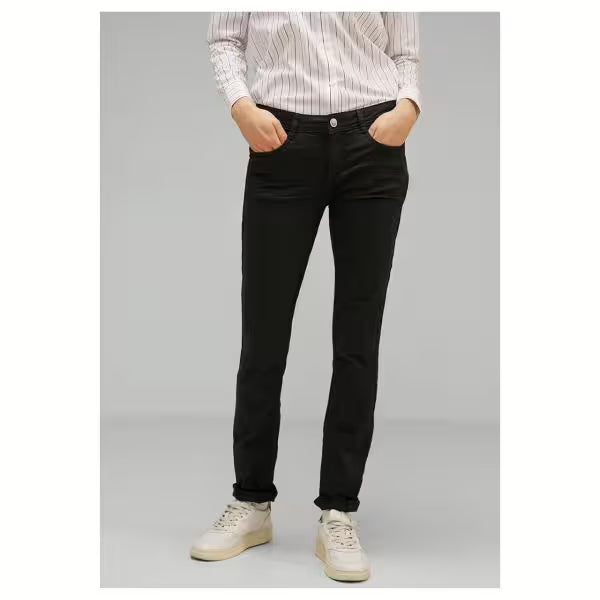 Street One Jane MW Thermo jeans – Clean Black (376547)