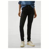 Street One York HW jeans i sort – model 376539 med høj talje og stretch