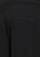 Street One - Crash pant med brede ben