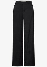 Street One - Crash pant med brede ben