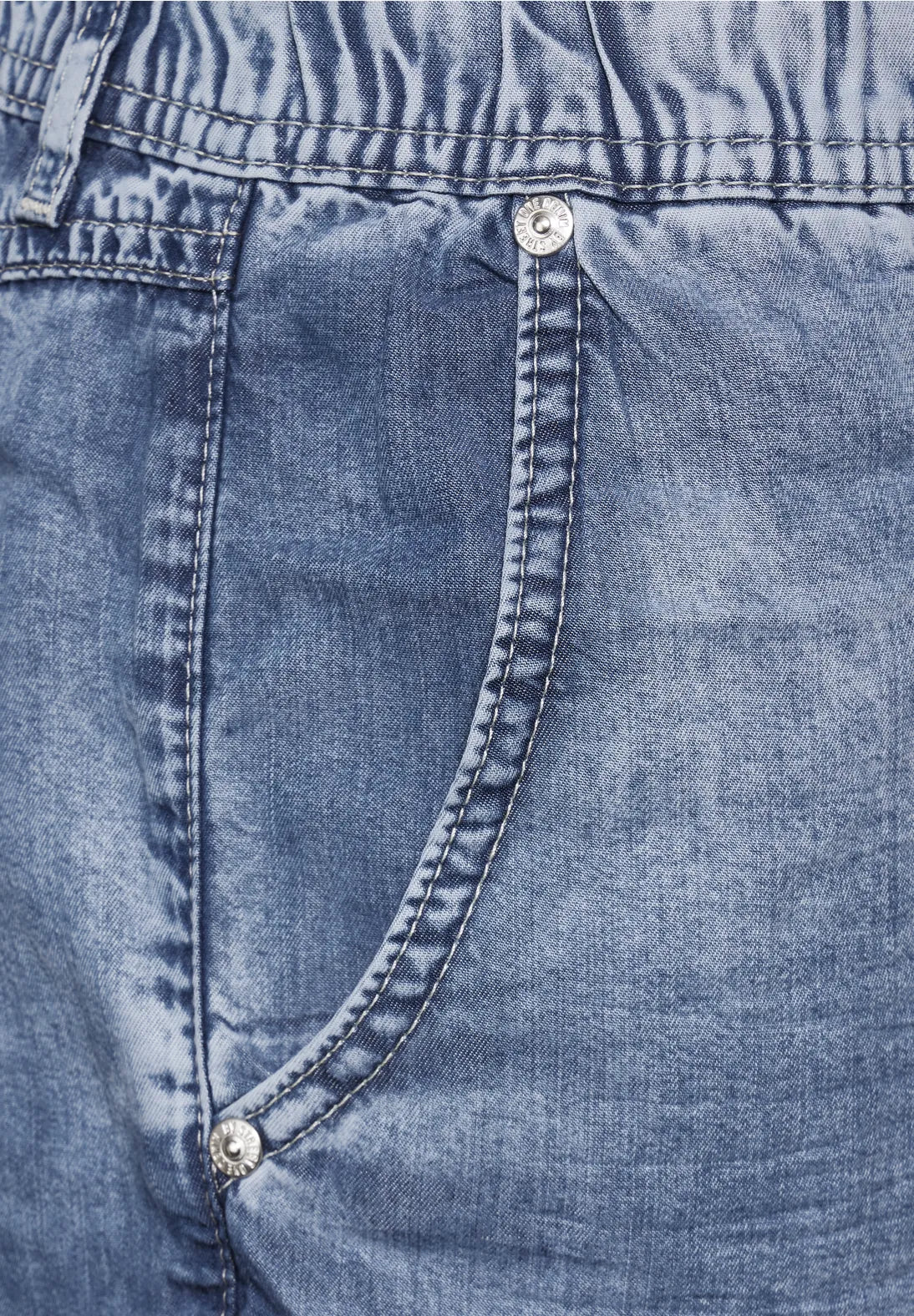 Street One - denim shorts Lyocell - style BONNY, cashual fit, HW