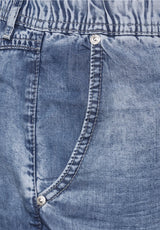Street One - denim shorts Lyocell - style BONNY, cashual fit, HW
