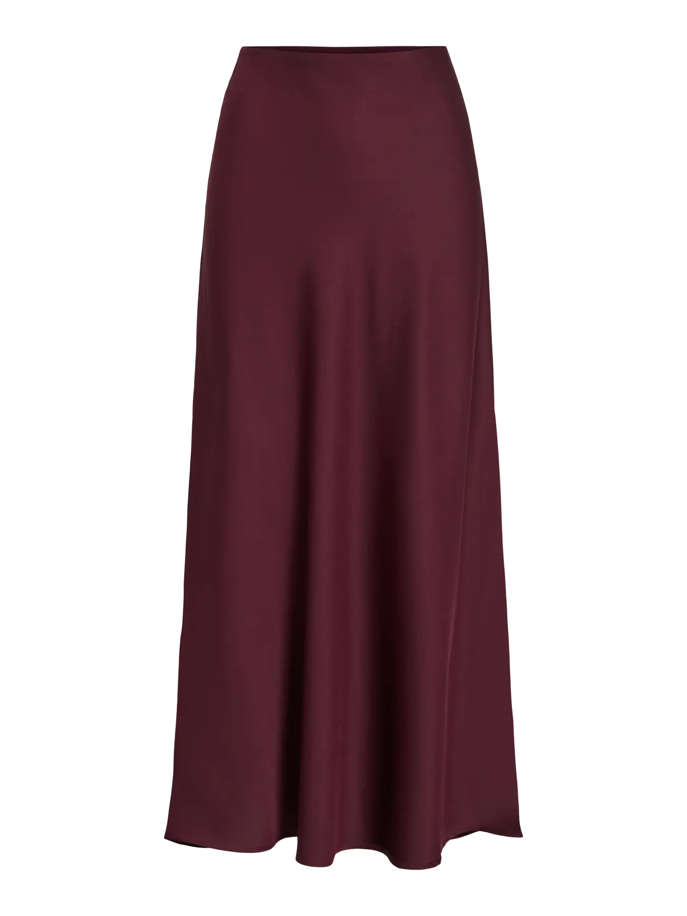 VILA VIELLETTE HW Midi Skirt 14084182 i farven Fig